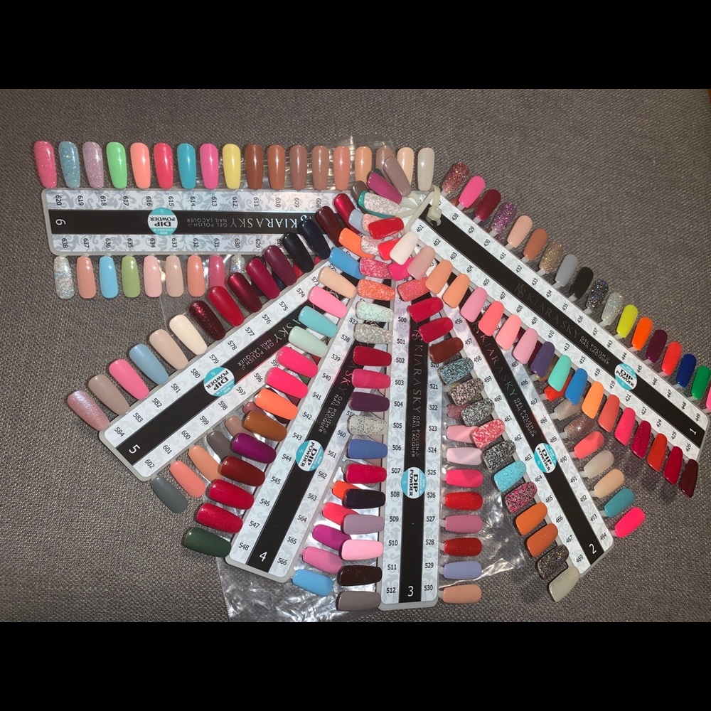 Kiara Sky Color Swatch Dip Powder